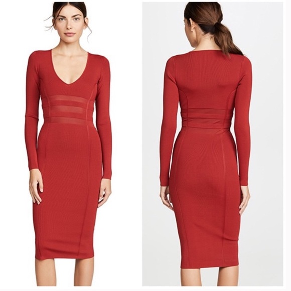 Good American Dresses & Skirts - GOOD AMERICAN LOW DOWN KNIT DRESS